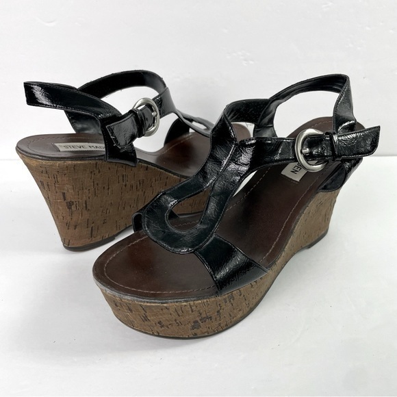 Steve Madden Vintage Y2K Platform‎ Wedge Sandal - Picture 1 of 17